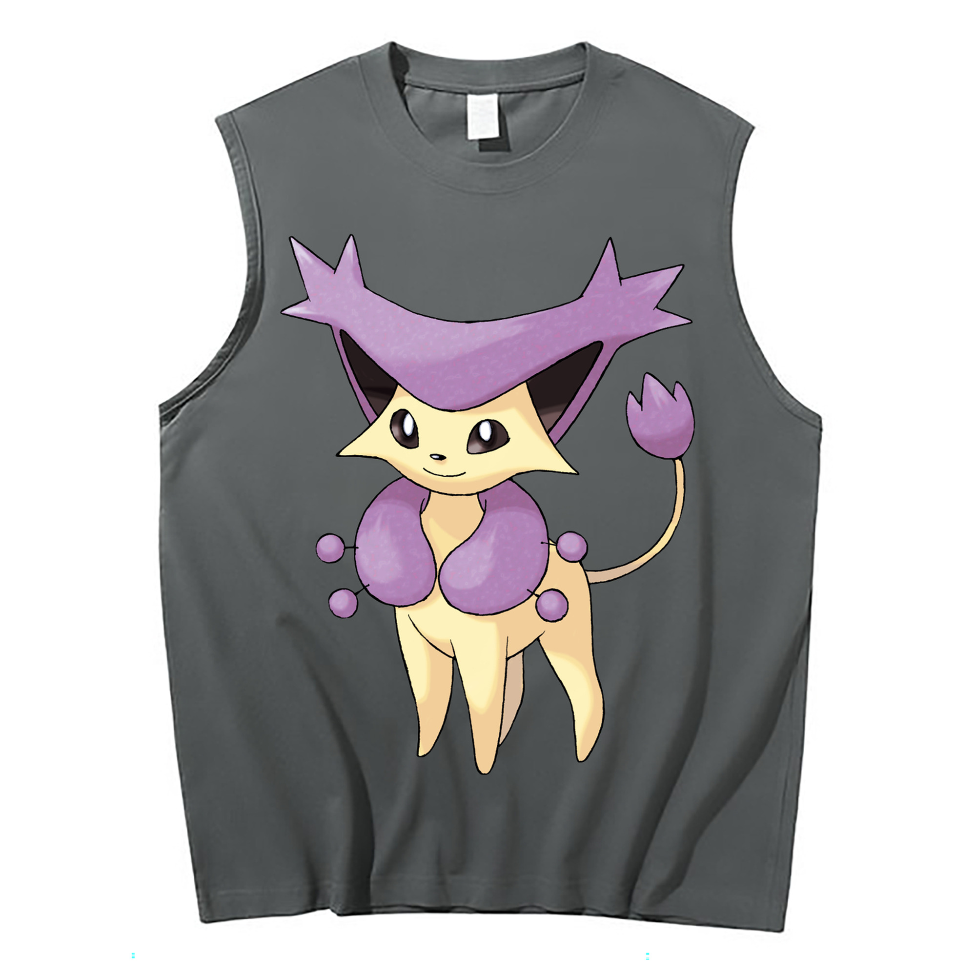 （画像用） ポケットモンスター Pokémon コットン100％タンクトップ（フロントプリント）